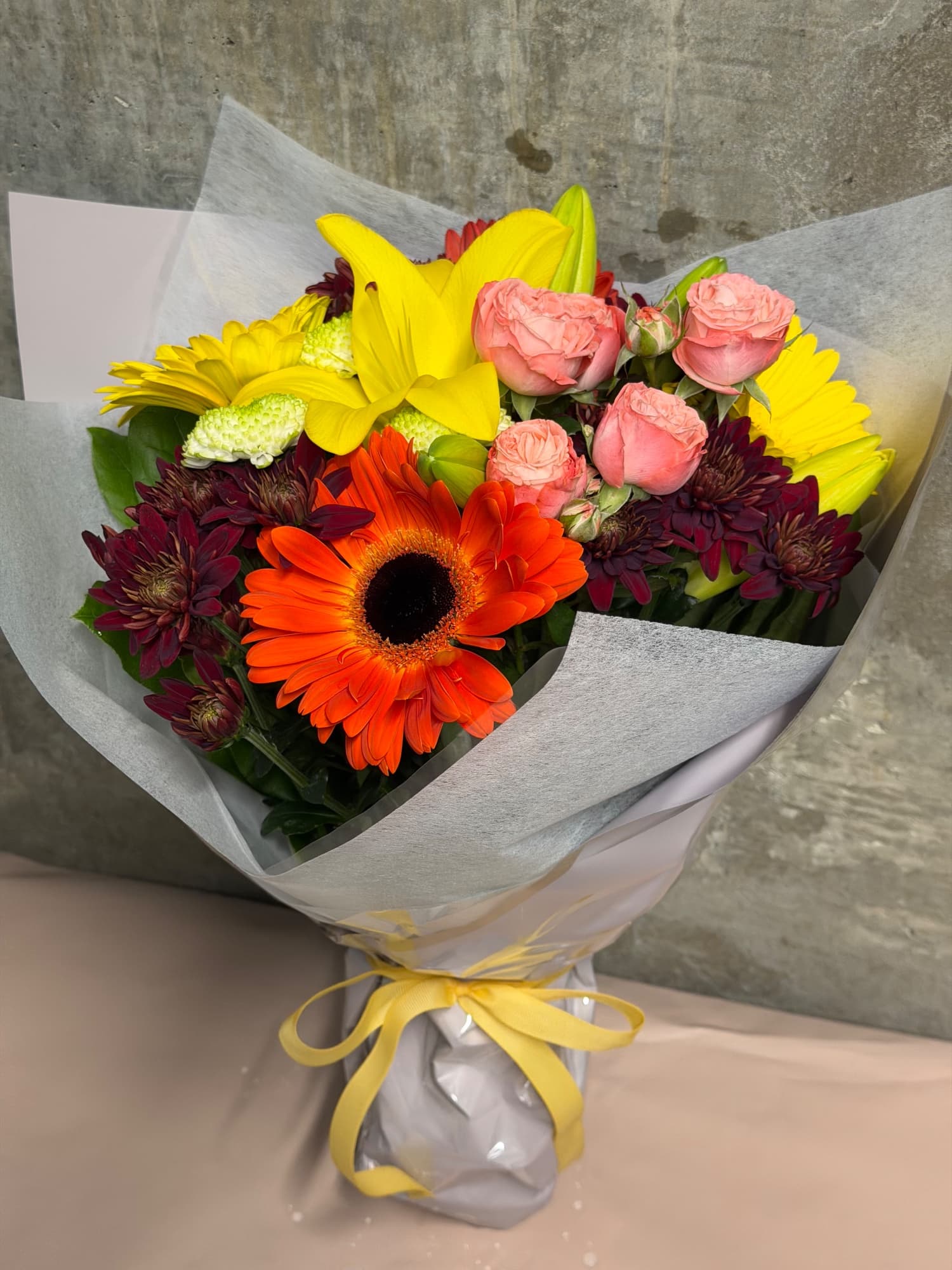 Autumn Brights Hand-Tied Bouquet