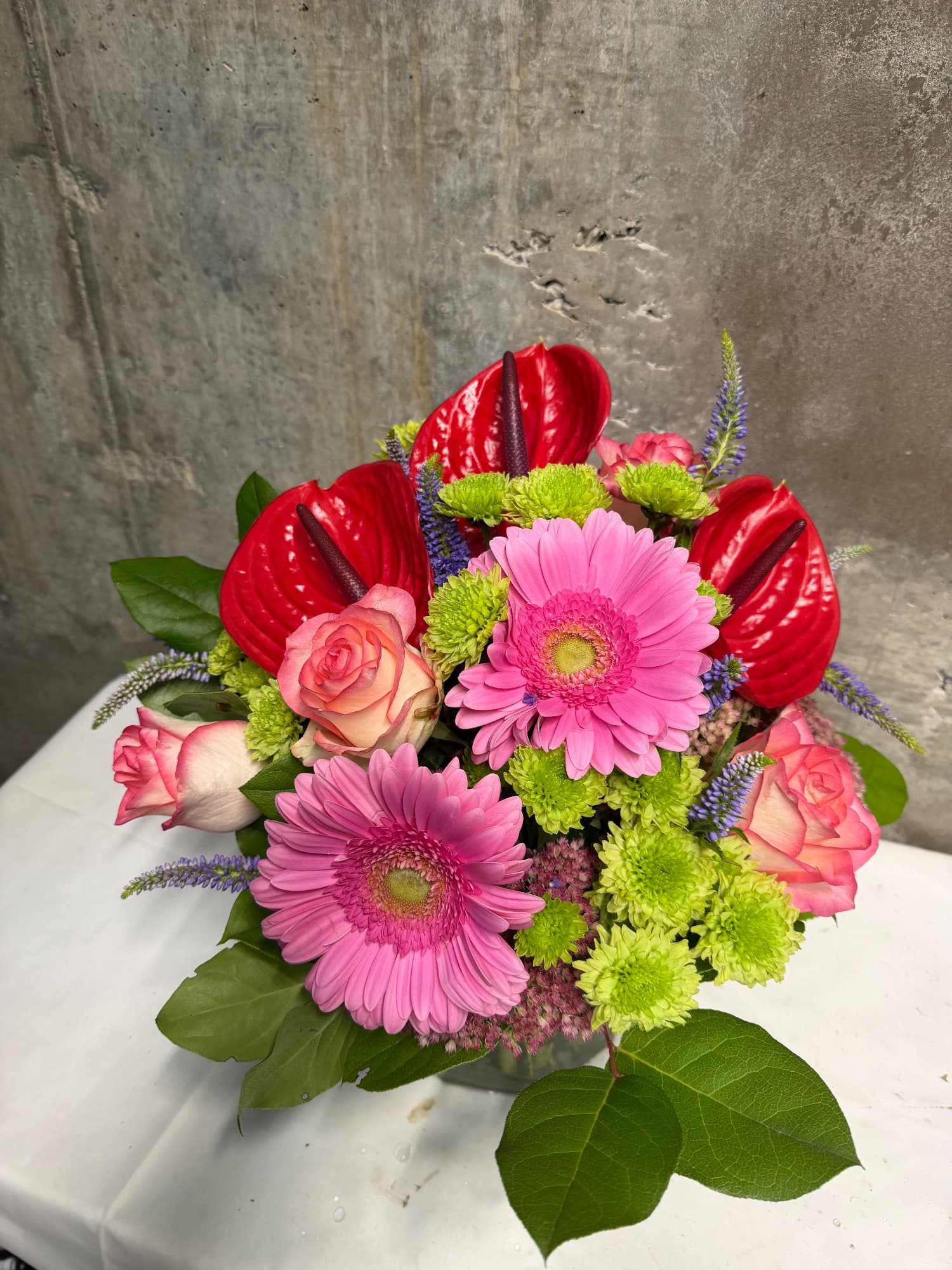 A Full Vase Arrangement